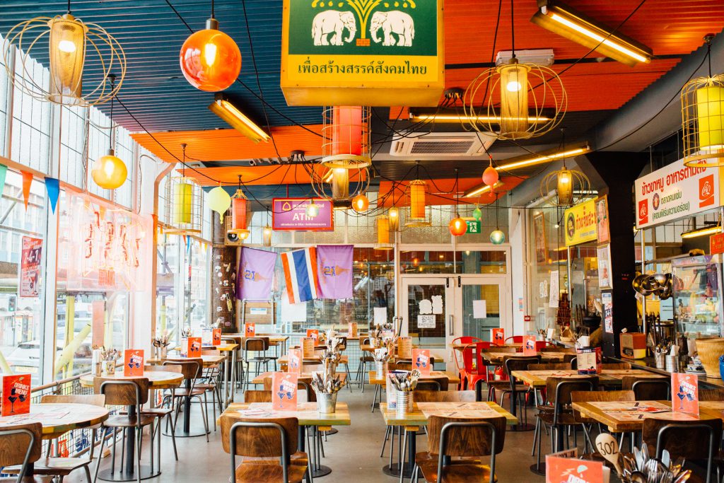 ZAAP Thai Leeds, Thai Street Food Restaurant, Seating Area