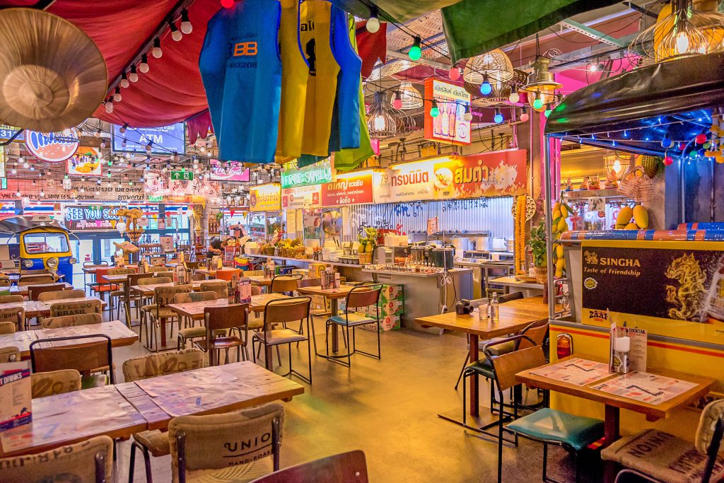 ZAAP Thai Newcastle, Thai Street Food Restaurant, Seating area 3